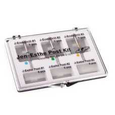 J-ESTHEPOST KIT, набір скловолоконних штифтів 18 шт., 3 розгортки